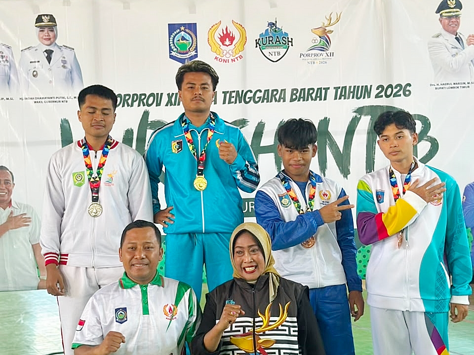 Mahasiswa STIKES HAMZAR Raih Medali Emas Cabor Kurash pada PORPROV NTB XII 2026